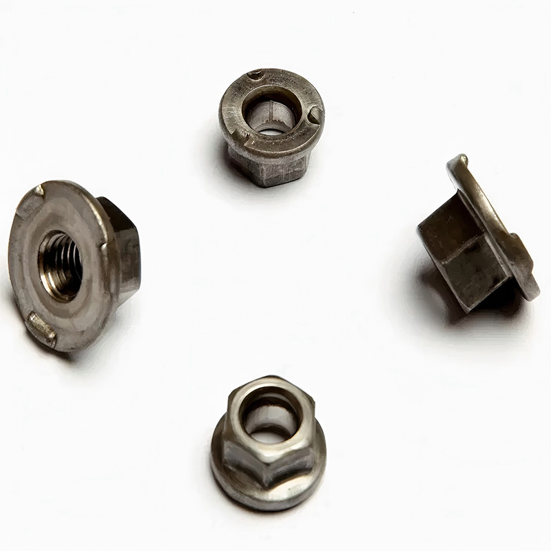 6 Proyeksi Hex Weld Nut karo Flange