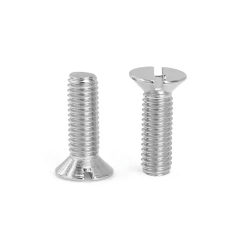 80 ° Slotted Kepala Kepala Slotted Truncated
