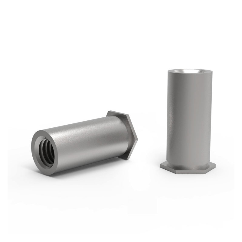 Buta Hole Flat Hexagon Riveted Nut