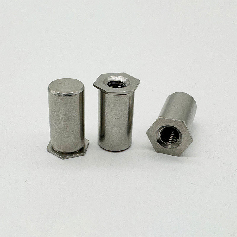 Kolom Nut Carbon Steel Hexagon Rivet