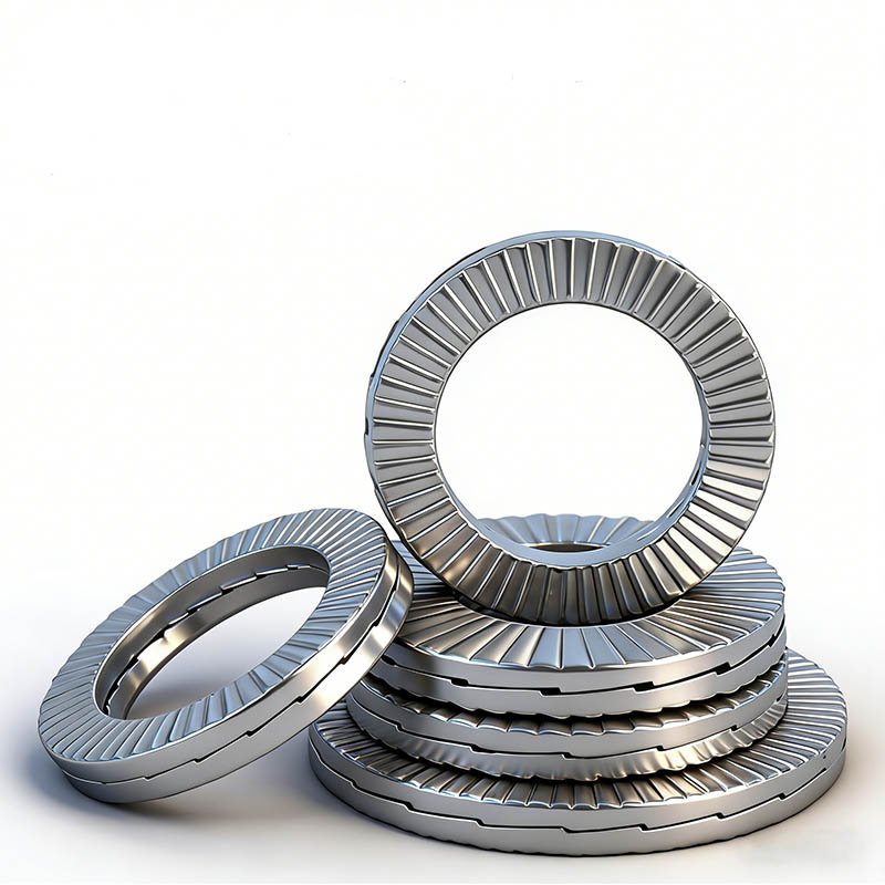 Dobel Lipat Wedge Kunci Washer