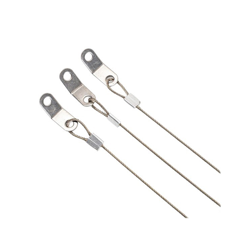 Tali kabel stainless steel resik sing gampang