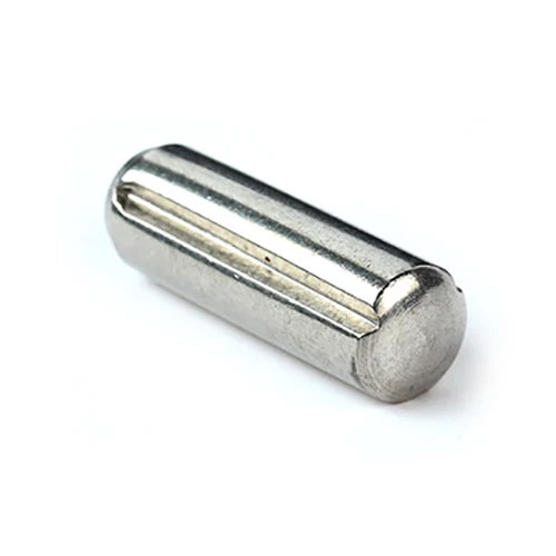 Pin sing Diwasa Lengkap Piralel Grooved karo Chamfer