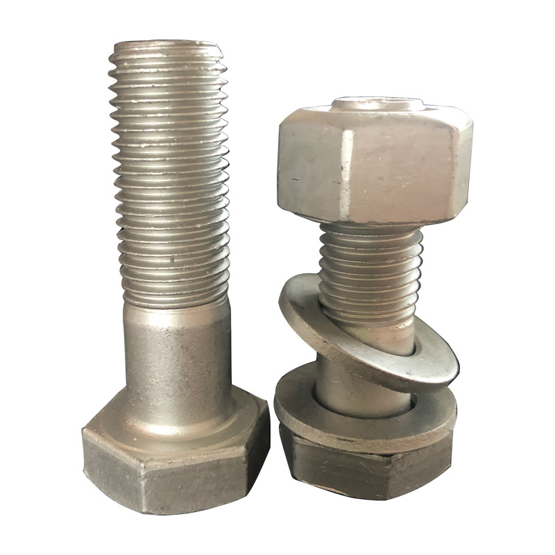Setengah bolt hexagonal benang