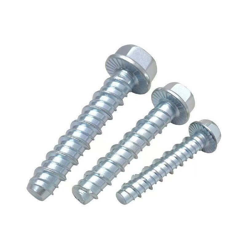 Hex Flange Kepala Self Cutting Beton Jangkar Bolt