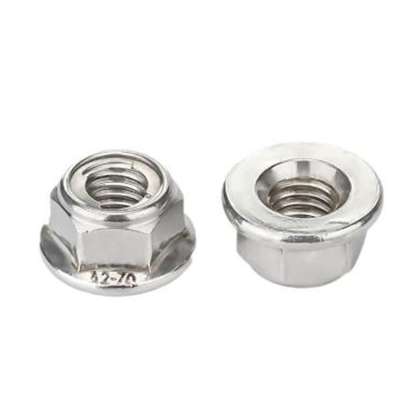 Hex flange dhewe ngunci kacang