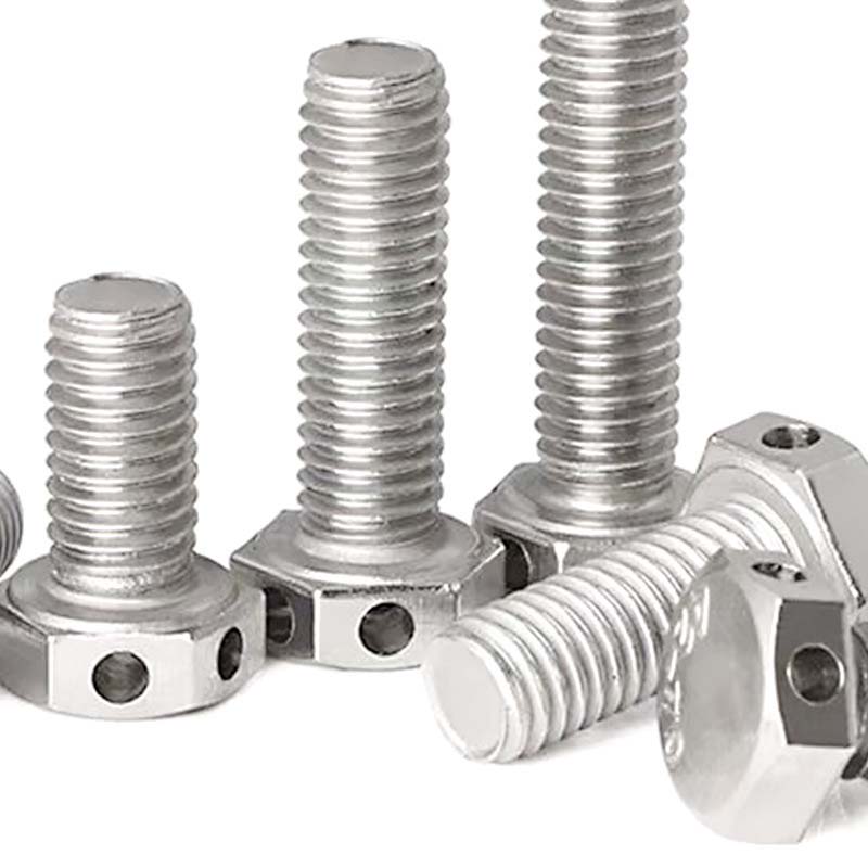 Hexagon Head Bolts Kanthi Holes Kabel