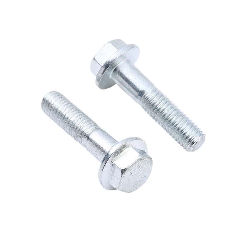 Hexagon Kepala Flange Bolts Kanthi Suda Shank