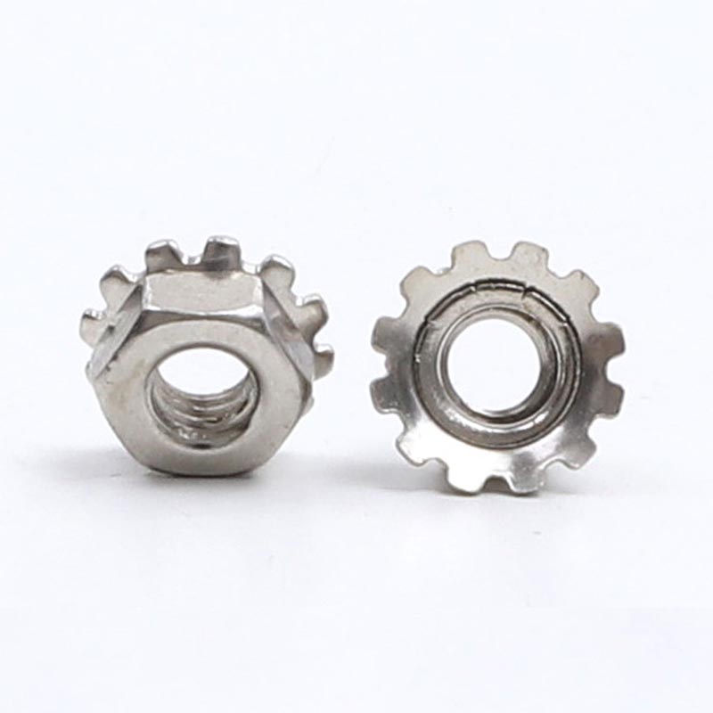 Hexagon spring cuci nut