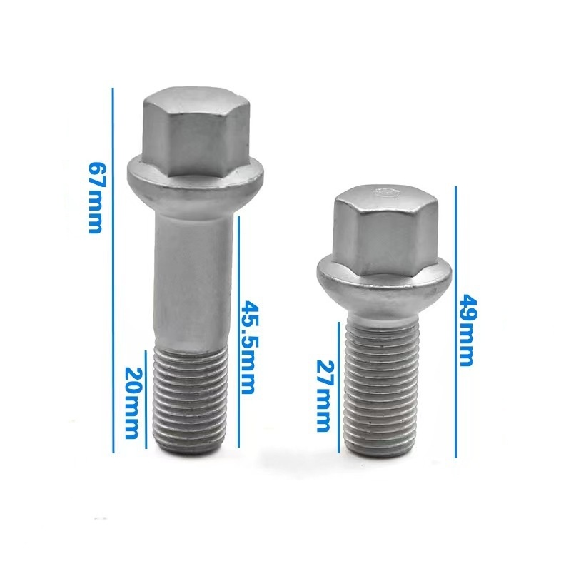 Hexagonal Kepala Bolts kanthi flanger gedhe