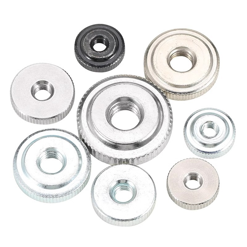 Polished Knurled Nut