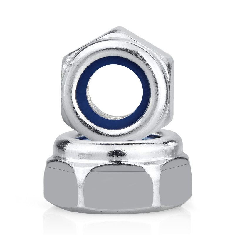 Ngunci Kacang karo Sisipan Poliamida