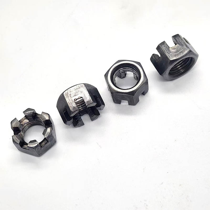 entheng Steel Hexagon Slotted Castle Nuts