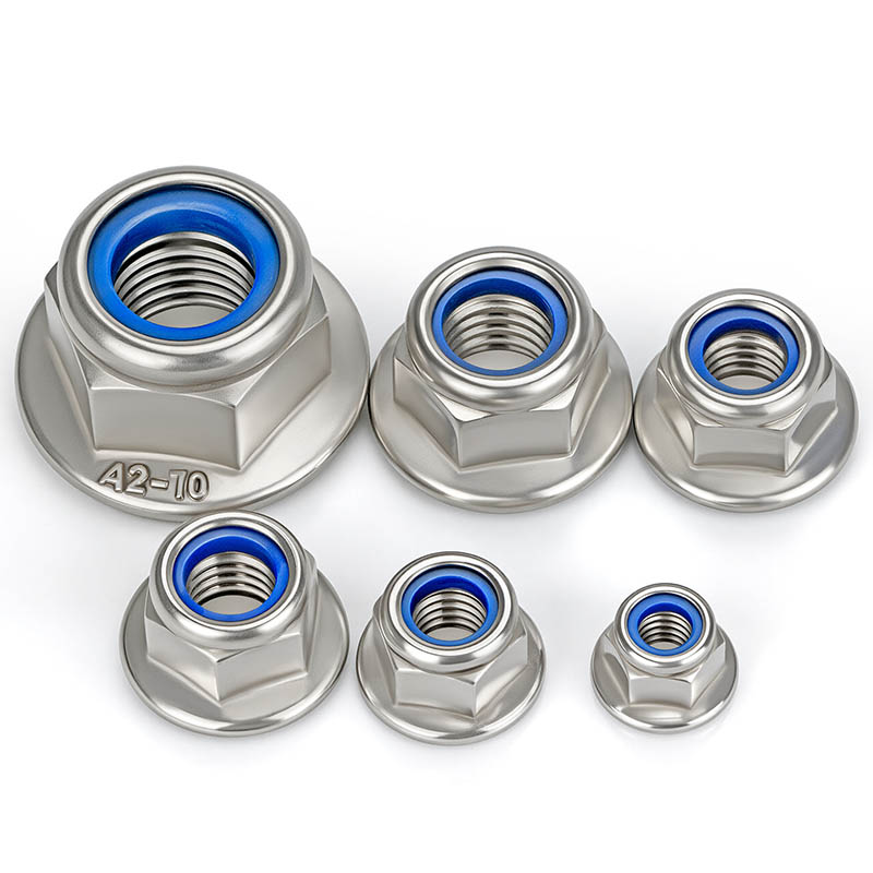 Nylon Lock Nut karo Flange