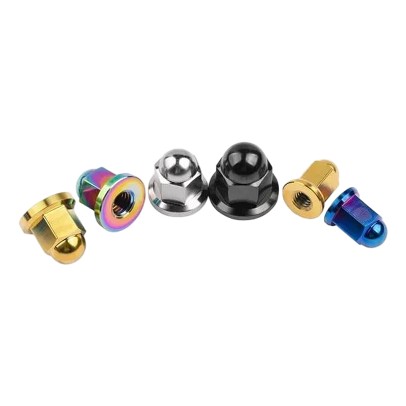 Plated Acorn Hexagon Nuts karo Flange