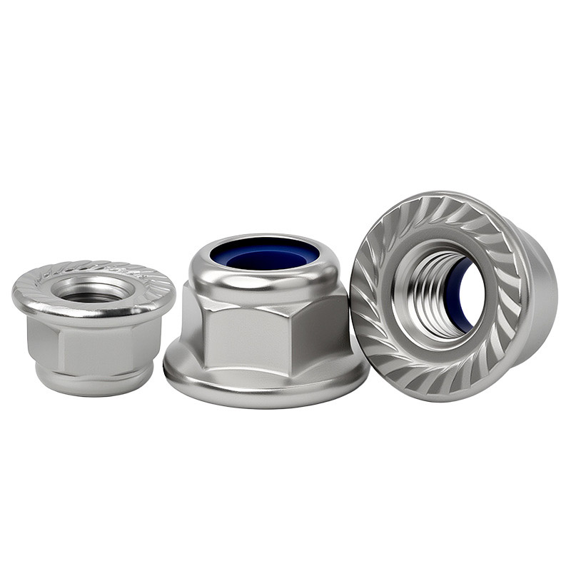 Kacang Hexagon Tipe Torsi sing Utama karo Flange