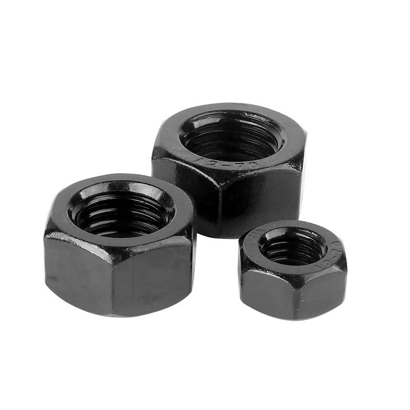 Semi rampung nut Hexagon