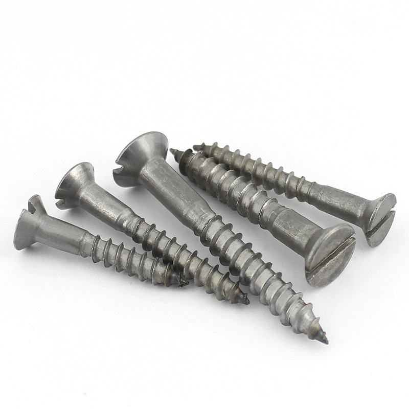 Slot Countersunk Stainless Steel Kayu Meneng