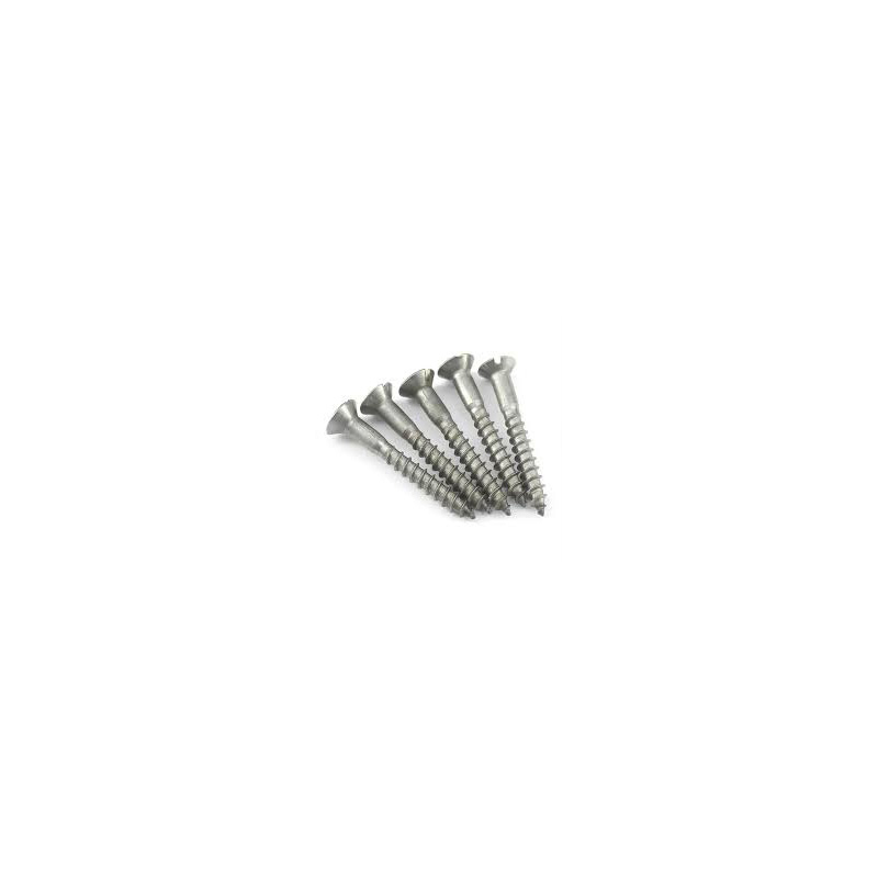 Slotted Countersunk Flat Kepala meneng