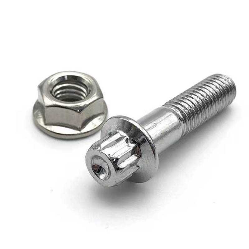 Baja High Tensile 12 Titik Flange Bolts