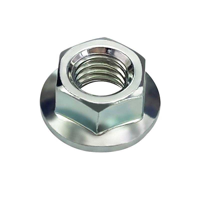 Tipe 2 kacang hexagon kanthi flange