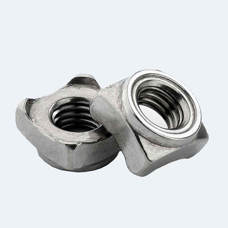 Ketik nut weld persegi