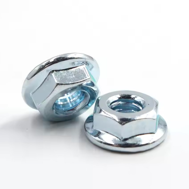 Zinc Plancar Hexagon Flange Nut
